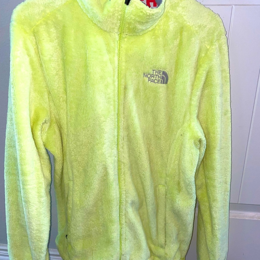 North Face full zip fleece jacket